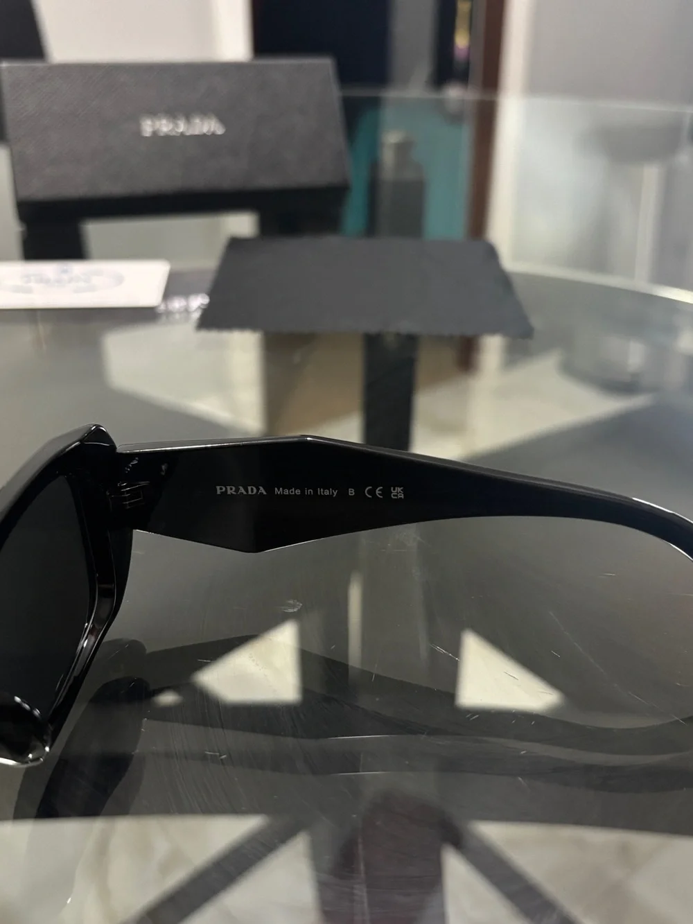 Prada rectangular sunglasses